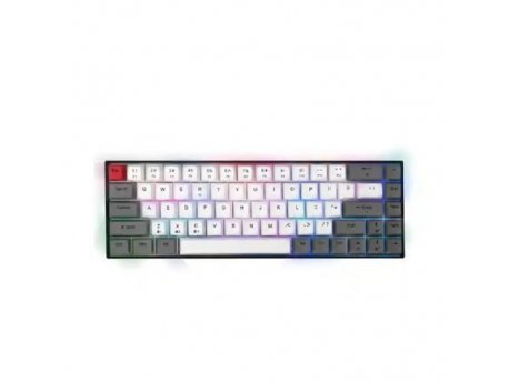 AULA Bežična tastatura F3068 Mehanička sivo/bela