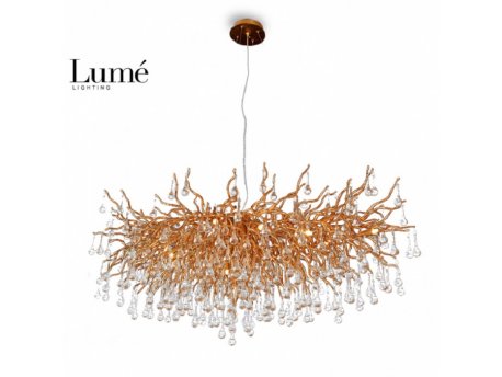LUNA 169 LUSTER 15*G9 Bronza