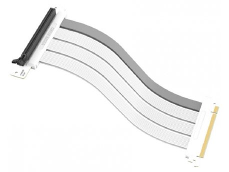 COOLER MASTER PCI-E 4.0 X16 riser kabl 300mm white (MCA-U000C-WPCI40-300) beli