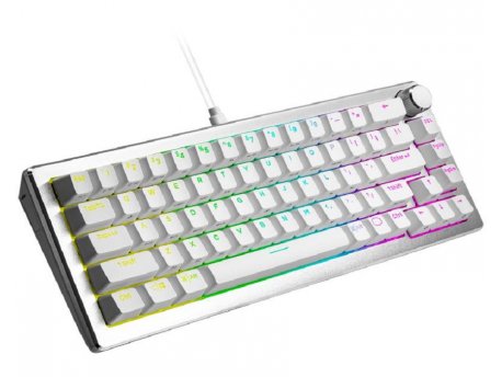 COOLER MASTER CK720 Gaming mehanička tastatura Brown Switch bela CK-720-SKKM1-US
