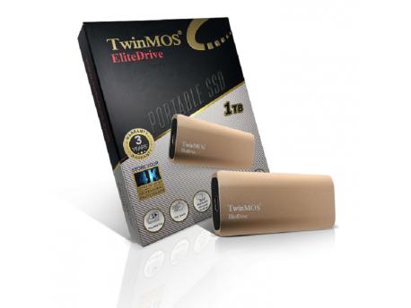 TwinMOS Eksterni SSD 1TB  EliteDrive Gold USB 3.2/Type-C PSSDGGBMED32G