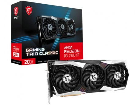 MSI AMD Radeon RX 7900 XT 20GB 320bit RX 7900 XT GAMING TRIO CLASSIC 20G
