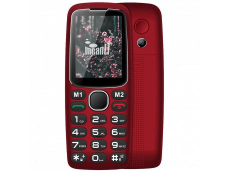 MeanIT Mobilni telefon Senior 10 crveni