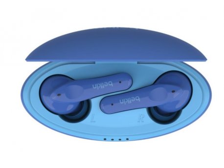 BELKIN Nano True Wireless Earbuds for Kids - Blue