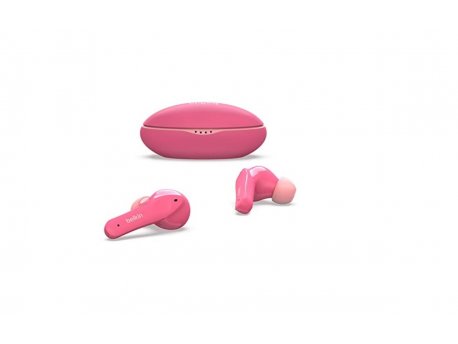 BELKIN Nano True Wireless Earbuds for Kids - Pink