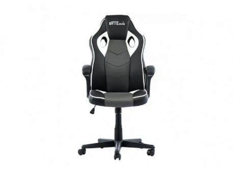 BYTEZONE Gaming stolica RACER crno/siva