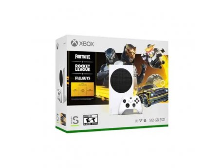 MICROSOFT Konzola XBOX S 512GB Fortnite+ Rocket League