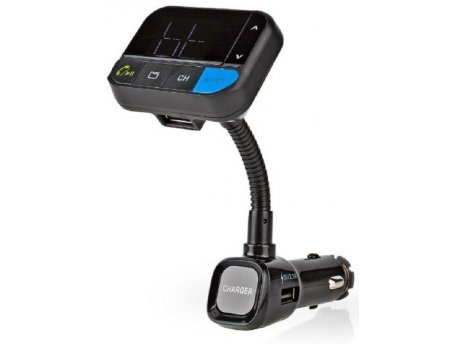 NEDIS ATR102BK 3-in-1 Bluetooth carkit FM-radio transmiter and USB 3.1 A punjač( black)