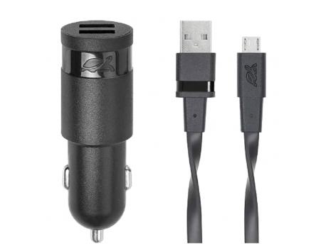 RIVACASE Power VA4222 auto punjač crni