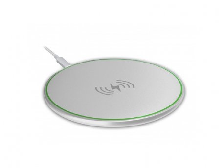 S-LINK Srebrni bežični punjač za mobilne telefone SW-CWF80