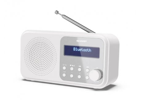 SHARP DR-P420 WH Tokyo, prenosni digitalni radio, beli