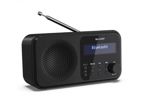 SHARP DR-P420 BK Tokyo, prenosni digitalni radio, crni