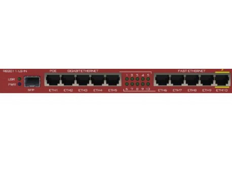 MIKROTIK (RB2011iLS-IN) RouterOS L4, 2011iLS ruter sa kućištem