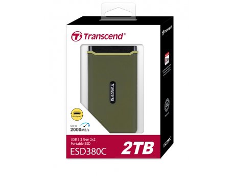 TRANSCEND 2TB Tip-C TS2TESD380C Eksterni SSD