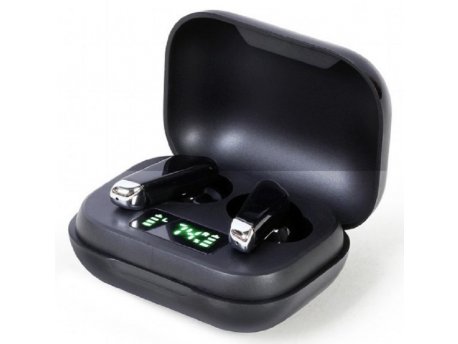 GEMBIRD TWS-LED-01 bluetooth V5.0 slusalice,LED, TWS, black (alt. BHP-PRO 5)