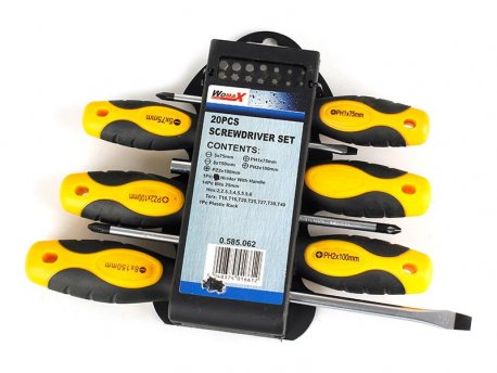 WOMAX Odvijač set 20 komada