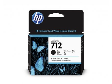 HP No.712 Black 38 ml (3ED70A)