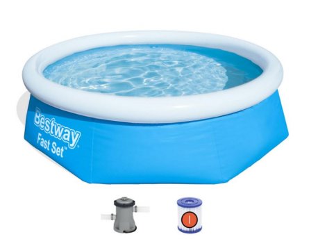 BESTWAY Bazen 244x66 CM set