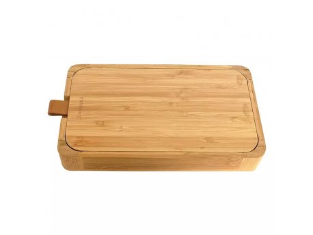 KINGHOFF KH1695 KUTIJA ZA NAKIT I ŠMINKU BAMBUS 24X14X3.5CM