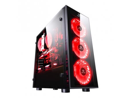 REDRAGON Sideswipe GC-601 PRO Tempered Glass RGB Gaming Case