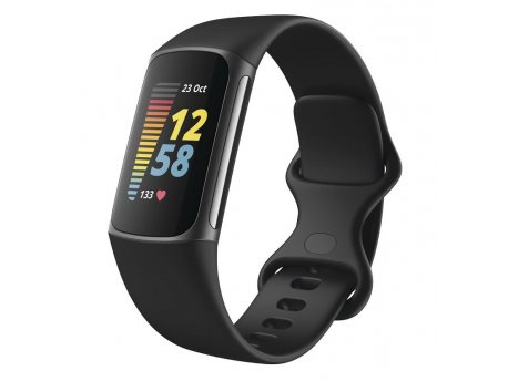 FitBit Charge 5 Fitness & Health Tracker Black/Graphite (FB421BKBK)