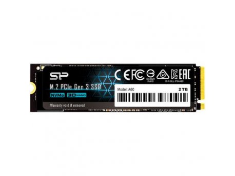 SILICON POWER 2TB A60 M.2 PCIe Gen 3x4 SSD SP002TBP34A60M28