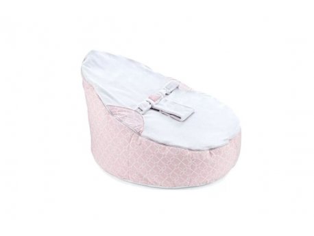 BABYJEM Fotelja stolica fluffy - roza