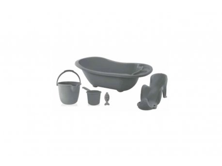 BABYJEM Set za kupanje 4 dela antracit
