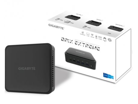 GIGABYTE GB-BEI3-1220 BRIX Mini PC Intel i3-1220P 1.5 GHz(4.40 GHz)