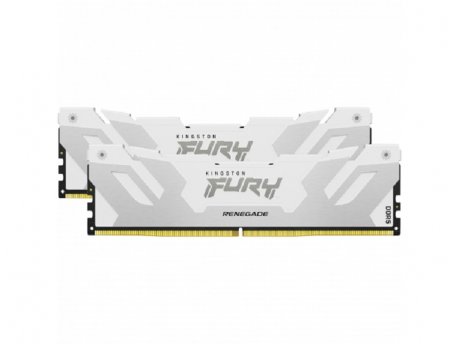 KINGSTON DIMM DDR5 32GB 2x16 kit 6.000MHz FURY Renegade White XMP KF560C32RWK2-32