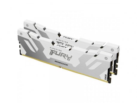 KINGSTON 64GB 2x32kit DDR5 6.000MHz FURY Renegade White XMP KF560C32RWK2-64