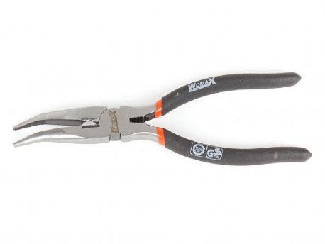 WOMAX Klešta špic kriva 200mm