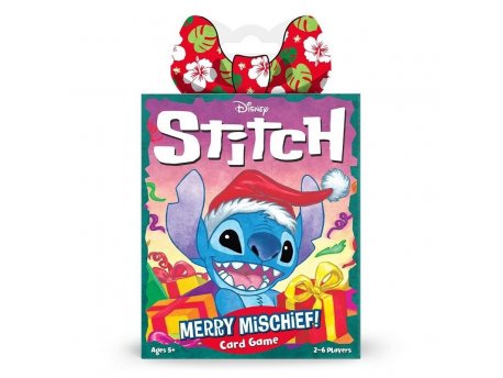 FUNKO Games Disney - Stitch - Merry Mischief!, društvena igra sa kartama
