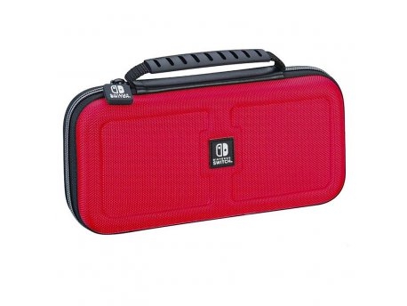 BIGBEN Nintendo Switch Deluxe Travel Case, Red