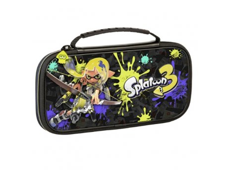 BIGBEN Nintendo Switch Deluxe Travel Case, Splatoon 3