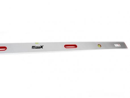 WOMAX Aluminijumska ravnjača 2m sa libelom i drškom 79017700