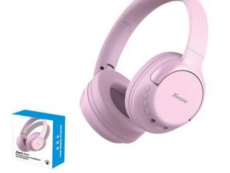 Xwave BT stereo slusalica sa mikrofonom MX200 v5.1/3.5mm AUX/FM/microSD/Bat 200mAh/8h razg/Pink (112146987)
