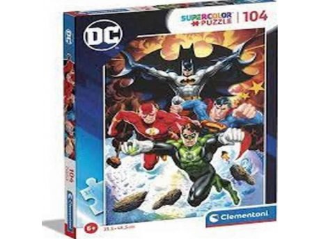 CLEMENTONI Puzzle 104 DC COMICS