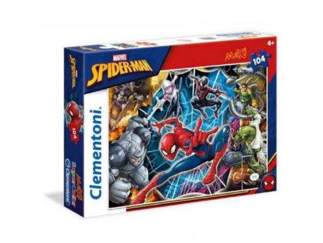 CLEMENTONI Puzzle 104 MAXI SPIDER-MAN