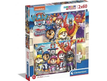 CLEMENTONI Puzzle 2X60 PAW PATROL CL21621