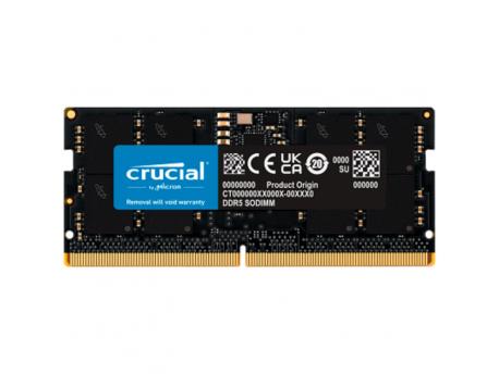 CRUCIAL 8GB DDR5-4800 SODIMM CL40, memorija za laptop (CT8G48C40S5)