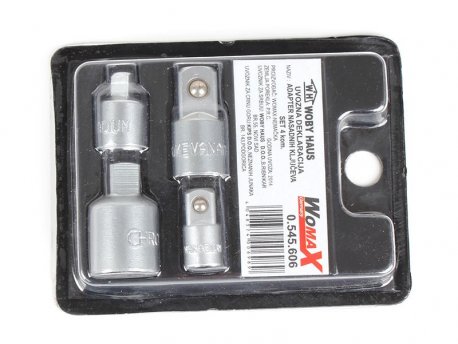WOMAX Adapter nasadnih ključeva set 4 komada