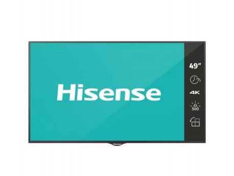 Hisense 49” 49BM66AE 4K UHD Digital Signage Display - 24/7 Operation