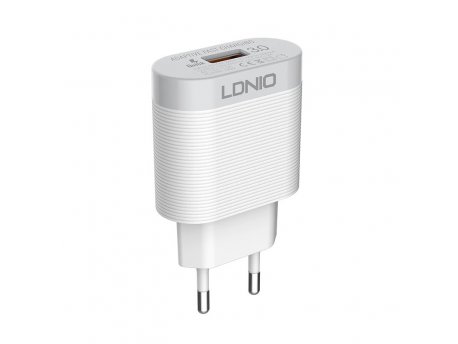 LDNIO Punjač A303Q USB 5V/3A FAST QC 3.0 Type C Beli P730