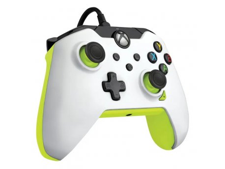 PDP XBOX/PC Wired Controller White Electric Yellow