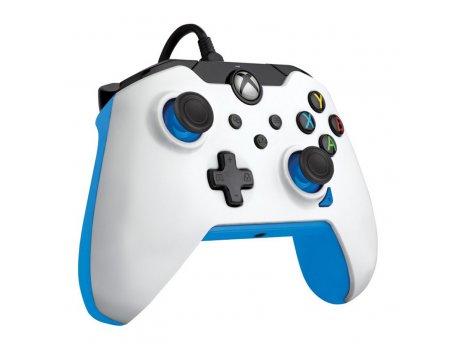 PDP XBOX/PC Wired Controller White ION Blue