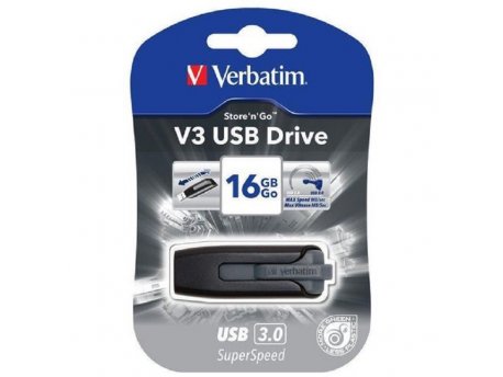 VERBATIM V3 USB 16GB 3.0 Grey