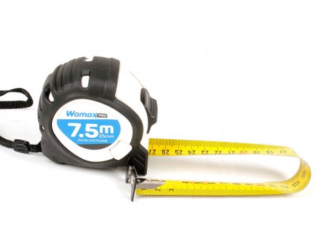 WOMAX PRO Merna traka dvostrana 7.5M X 25MM