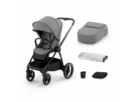 KINDERKRAFT Kolica NEA 2u1 platinum grey (KSNEA000GRY2000)