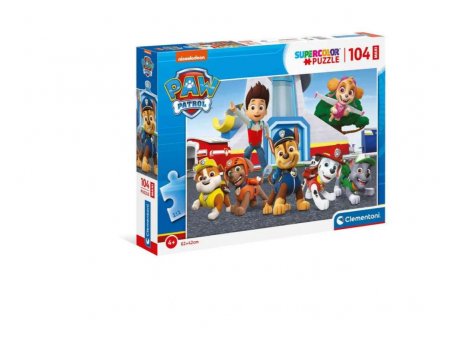 CLEMENTONI Puzzle 104 maxi paw petrol